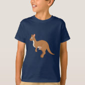 Mama Kangaroo en Joey T-shirt (Voorkant)