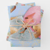 Mama Kangaroo met Joey Inpakpapier Vel (In situ)