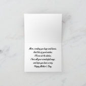 Mama kat met kitten Wenskaart Kaart (Binnen)