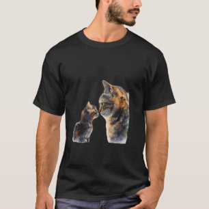 Mama Kat Nieuwe Moeder Moeders voor Moederdag T-shirt
