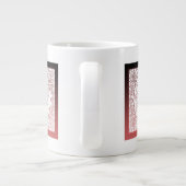 Mama Kerstkandy Canes Jumbo Mok (Achterkant)