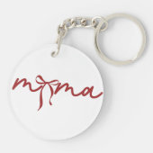 MAMA Keychain 2026 – Minimalist Mama Design, Mom G (Achterkant)