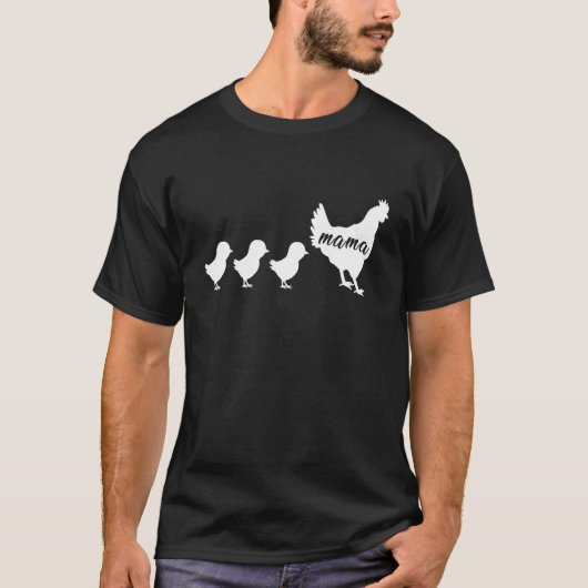Mama Kip Kip Boer Kip T-shirt (Voorkant)