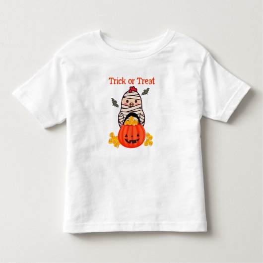 Mama kip met pompoenemmer kinder shirts (Voorkant)