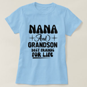Mama Kleinzoon beste vrienden levenswoordkunst T-shirt
