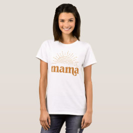 Mama komt voor het eerst rond de zon. t-shirt