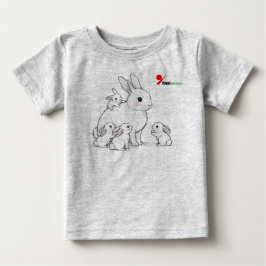 Mama Konijn & Baby's Baby T-Shirt