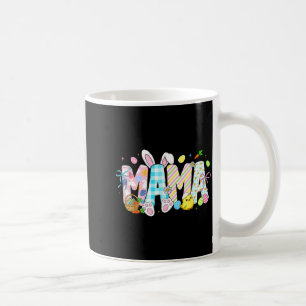 Mama konijn eieren grappig voor moeder vrouwen moe koffiemok