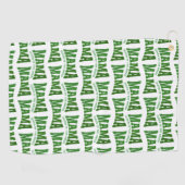 MAMA KONINGIN VAN HET GROEN Aangepaste Dames Golfhanddoek (Horizontaal)