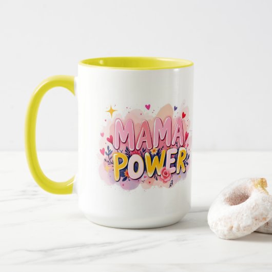Mama Kracht Mok (Met donut)