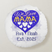 Mama Kussen – Minimalistische Moeder Decoratie  (Achterkant)