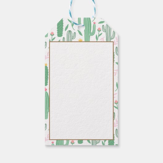 Mama Lama Feest Baby Meisje Verjaardagsfeest Party Cadeaulabel (Achterkant)