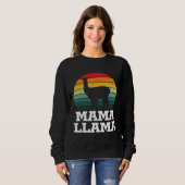 Mama Lama Moeder Gelukkige Moederdag Trui (Voorkant volledig)