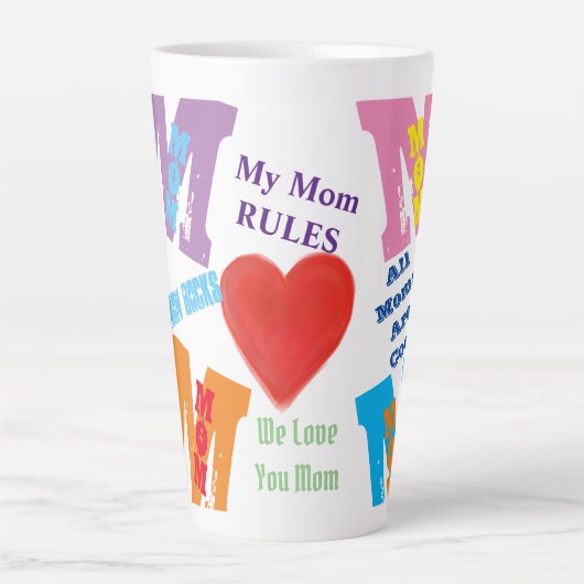 mama latte mok (Voorkant)