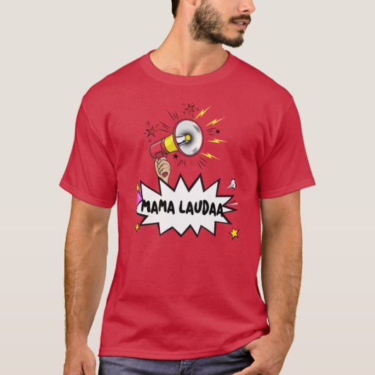 Mama Lauda Mallorca feest meisje T-shirt (Voorkant)