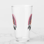 Mama Leopard Rainbow Glas (Rechts)