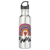 Mama Leopard Rainbow Waterfles (Voorkant)