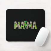 Mama Leopard Retro Mom Nanny Grandma Mother's Day  Muismat (Met muis)