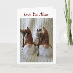 ***MAMA*** LIEFDE EN DANK JE BIJ **KERST** KAART
