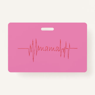 Mama liefde Moederdag cadeau voor beste moeder dag Badge