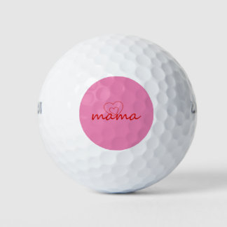 Mama liefde Moederdag cadeau voor beste moeder dag Golfballen