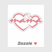 Mama liefde Moederdag cadeau voor beste moeder dag Sticker (Vel)