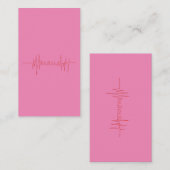 Mama liefde Moederdag cadeau voor beste moeder dag Visitekaartje (Voorkant / Achterkant)