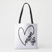 MAMA LIFE CANVAS CANVAS TAS (Voorkant)