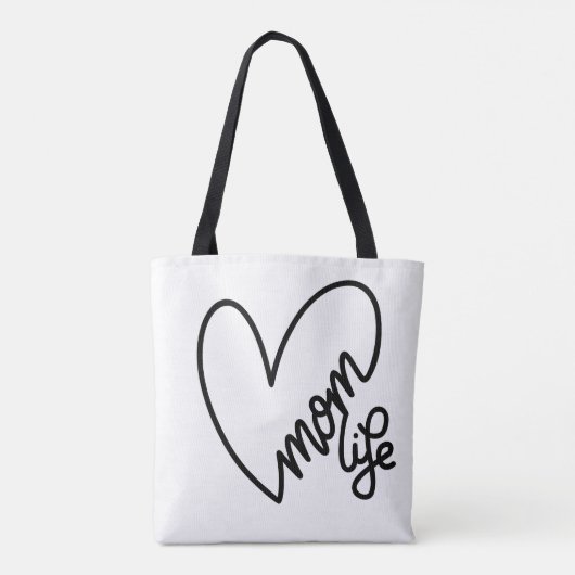 MAMA LIFE CANVAS CANVAS TAS (Achterkant)