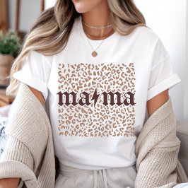 Mama Lighting Leopard T-shirt