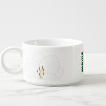 Mama Lily Soup Mug – Minimalistische Bloemen