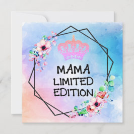 MAMA LIMITED EDITION - Floral Moederdag Card Feestdagenkaart