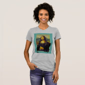 Mama Lisa en Les Chats Noir T-shirt (Voorkant volledig)