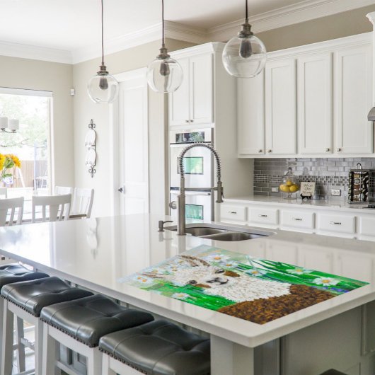 Mama Llama and Daisies Legpuzzel