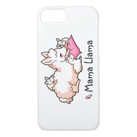 Mama Llama Case-Mate iPhone Case (Achterkant)