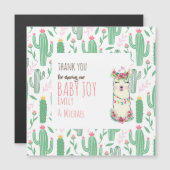 Mama Llama Fiesta Baby Meisje Shower Feest Artikel (Voorkant / Achterkant)