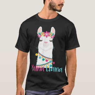 Mama Llama Grappige Moederdag voor Vrouwen Moeder  T-shirt