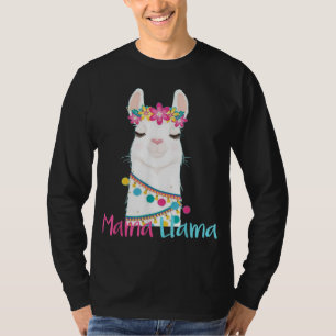 Mama Llama Grappige Moederdag voor Vrouwen Moeder  T-shirt