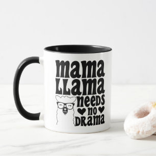 Mama Llama Heeft Geen Drama Sarcastische Moeder Co Mok