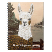 Mama Llama komt goed van pas Notitieboek (Voorkant)
