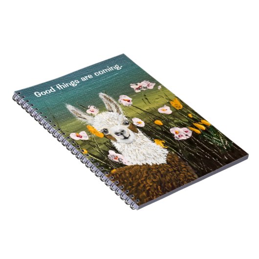 Mama Llama komt goed van pas Notitieboek (Rechterzijde)