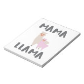 Mama Llama mama Notitieblok (Linkerzijde)