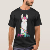 Mama Llama Moederdag voor vrouwen Mam Love Llama T-shirt (Voorkant)