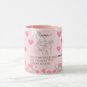 Mama Love Mok – Hartverwarmende Moeder en Baby