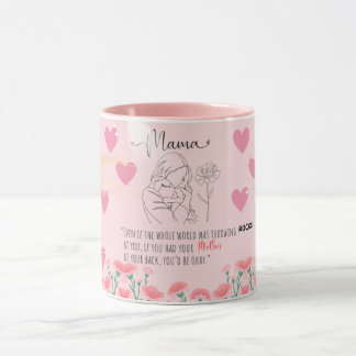 Mama Love Mug – Heartwarming Mother and Baby  Mok