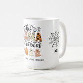 Mama Loves Her Boos Spooky Personalized Halloween Koffiemok (Voorkant rechts)