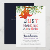 Mama LUIAARD Hangt maar wat rond Blauwe Baby Jonge Kaart (Voorkant / Achterkant)