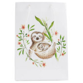 Mama luiaards en baby's   medium cadeauzakje (Voorkant)