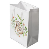 Mama luiaards en baby's   medium cadeauzakje (Achterkant Gekanteld)