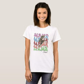 Mama Luipaard Aangepaste naam T-shirt (Voorkant volledig)